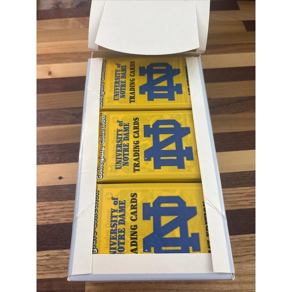 1990 Notre Dame Fighting Irish All Time Greats 1st Edition Box Sealed Packs